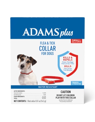 Adams Plus Flea & Tick Collar for Dogs, Small 1ea/SMall