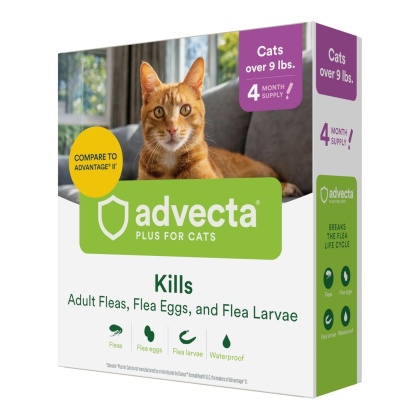 Advecta Ultra Plus For Cats > 9 Lb-4 Pk