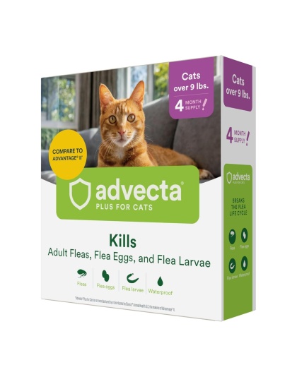 Advecta Ultra Plus For Cats > 9 Lb-4 Pk