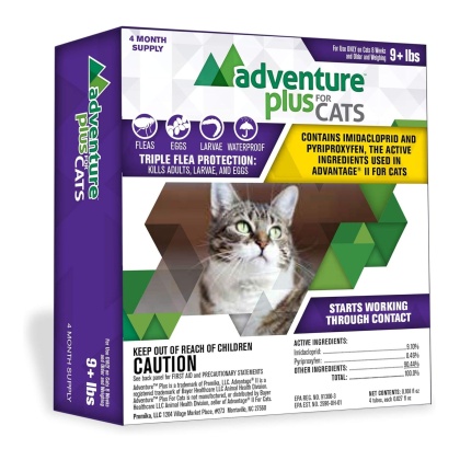 Adventure Plus For Cats > 9 Lb-4 Pk