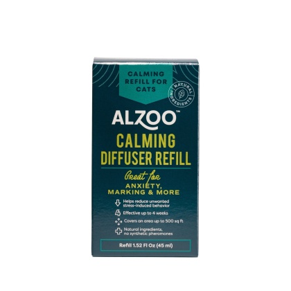 Alzoo Plant-Based Calming Diffuser Refill Cat 1.52oz.