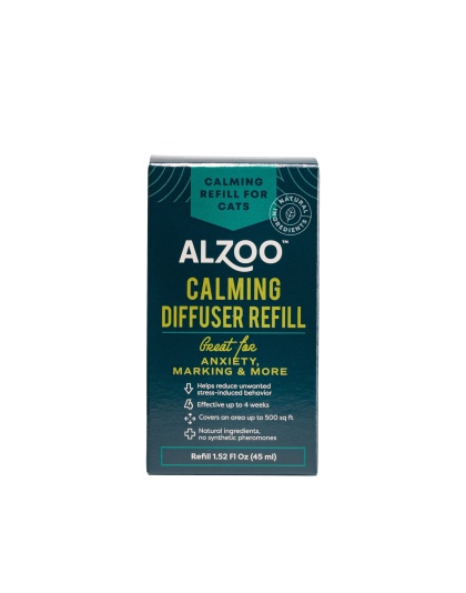 Alzoo Plant-Based Calming Diffuser Refill Cat 1.52oz.