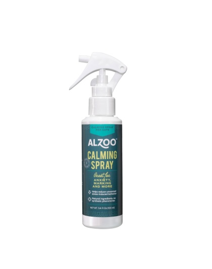 Alzoo Plant-Based Calming Spray Cat 3.4oz.