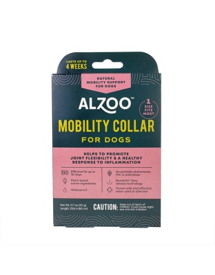 Alzoo Plant-Based Mobility Collar For Dogs 23.6In.
