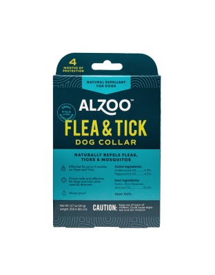 Alzoo Plant Based Flea & Tick Collar Small Dog 23.6In.