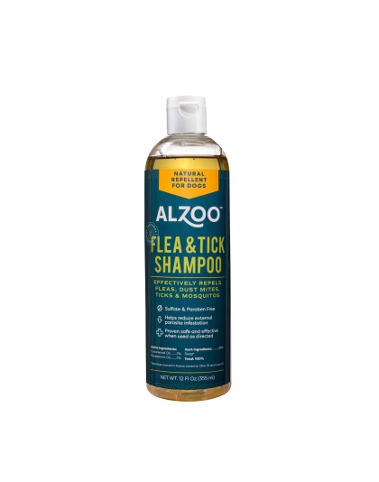Alzoo Plant Based Flea & Tick Shampoo 12oz.