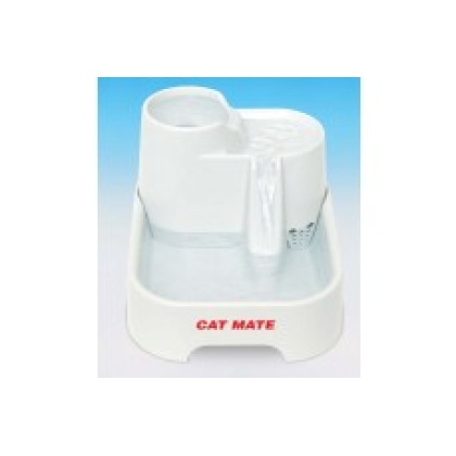 Ani Mate Pet Fountain White 1ea