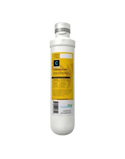 Aquatic Life Twist-In Carbon Block Filter Cartridge 1ea