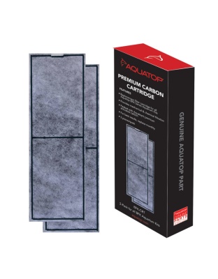 Aquatop Premium Carbon Cartridge for BFK Formosa Aquarium Kits 1ea/2 pk