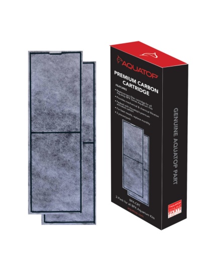 Aquatop Premium Carbon Cartridge for BFK Formosa Aquarium Kits 1ea/2 pk