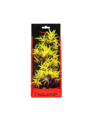 Aquatop Aquatop Vibrant Fluorescent Cannabis Plant Olive, 1ea/10 in