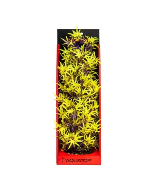Aquatop Aquatop Vibrant Fluorescent Cannabis Plant Olive, 1ea/16 in