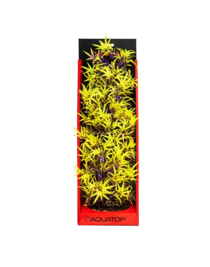 Aquatop Aquatop Vibrant Fluorescent Cannabis Plant Olive, 1ea/16 in