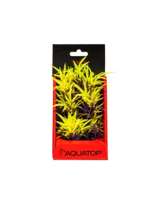 Aquatop Aquatop Vibrant Fluorescent Cannabis Plant Olive, 1ea/6 in