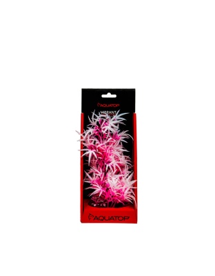 Aquatop Aquatop Vibrant Fluorescent Cannabis Plant Pink Frost, 1ea/10 in