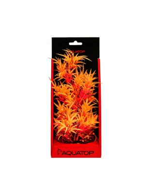 Aquatop Aquatop Vibrant Fluorescent Cannabis Plant Tangerine, 1ea/10 in