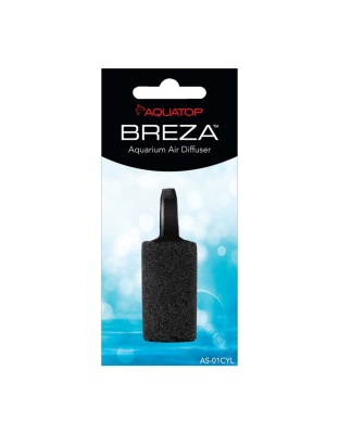 Aquatop BREZA Aquarium Diffuser Air Stone Black 1ea/1 in, 1 pk