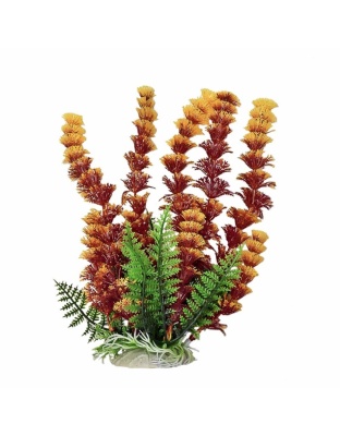 Aquatop Cabomba Aquarium Plant with Weighted Base Fire 1ea/12 in