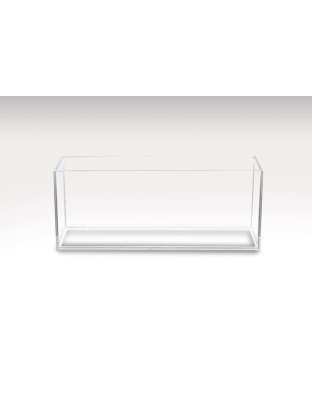 Aquatop High Clarity Bookshelf Style Aquarium Clear 1ea/6.5 gal, 7X24X9 in