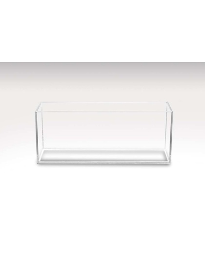 Aquatop High Clarity Bookshelf Style Aquarium Clear 1ea/6.5 gal, 7X24X9 in