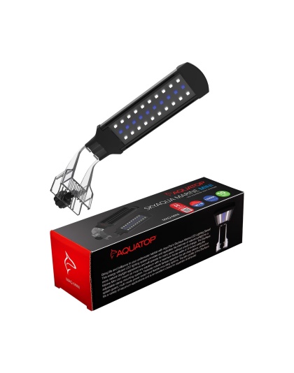 Aquatop SkyAqua Marine Mini LED Aquarium Light Fixture 1ea/10 W
