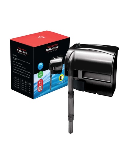 Aquatop FORZA 25-40 Power Filter Black 1ea/120 GPH
