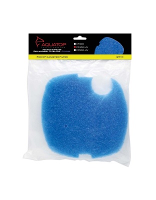 Aquatop Replacement Filter Sponge for CF Series Filters For CF-400UV Blue 1ea/1 pk