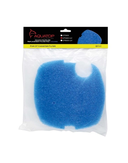 Aquatop Replacement Filter Sponge for CF Series Filters For CF-400UV Blue 1ea/1 pk