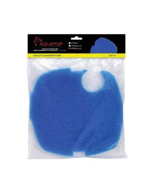 Aquatop Replacement Filter Sponge for CF Series Filters For CF-500UV Blue 1ea/1 pk