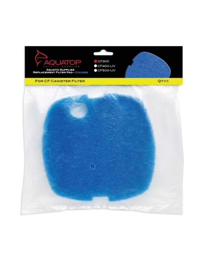 Aquatop Replacement Filter Sponge for CF Series Filters For CF-300 Blue 1ea/1 pk