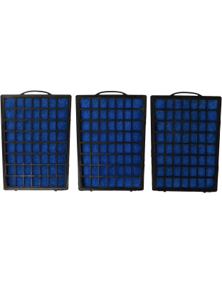 Aquatop Aquarium Carbon Cartridge for Hang on Power Filters For PF40-UV Power Filter 1ea/3 ct