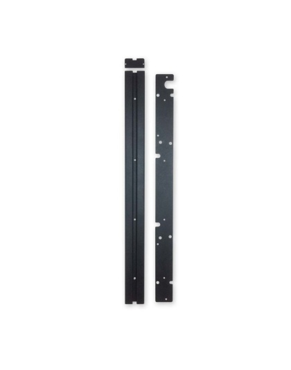 Aquatic Life Endcap for Hybrid T5HO LED Mounting System Black, 1ea/18in.