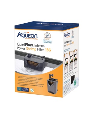 Aqueon Quietflow Internal Filter With Smallartclean Technology 1ea/Shrimp Small