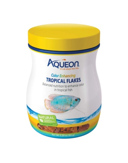 Aqueon Tropical Flakes Color Enhancing 1ea/2.29 oz Color