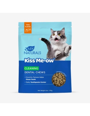 Ark Naturals Cat Dental Chews Kiss Me-Ow Cleaning Tuna 6oz.