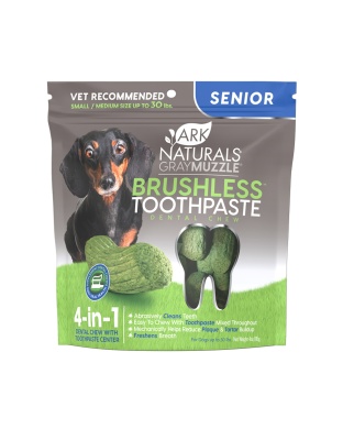 Ark Naturals Gray Muzzle Brushless Toothpaste Small/Medium 4.1oz.