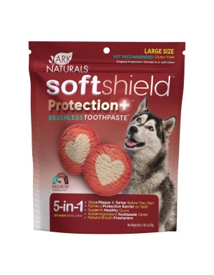 Ark Naturals Dog Soft Shield Protection+ Brushless Toothpaste Large 18oz.