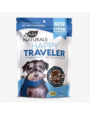 Ark Naturals Happy Traveler Dog And Cat Soft Chews; 75 Count
