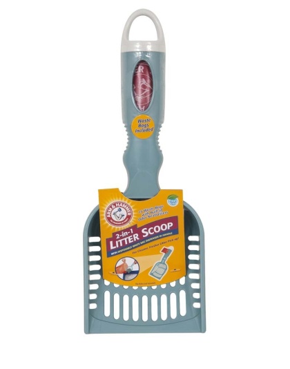 Arm & Hammer Deluxe 2-In-1 Cat Litter Scoop Assorted 1ea/One Size