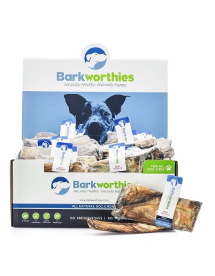 Barkworthies Beef Rib Bones 25ea/50 ct