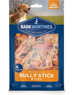 Barkworthies Bully Stick - Bites (Net Wt. 16 oz. Surp)
