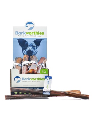 Barkworthies Odor-Free Monster Bully Stick 18ea/12 in, 18 ct