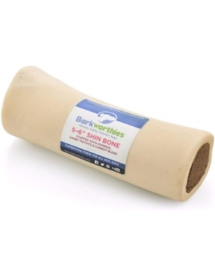 Barkworthies Stuffed Shin Bone Pumpkin, Sweet Potato & Carrot 1ea/5-6 in, 10 ct