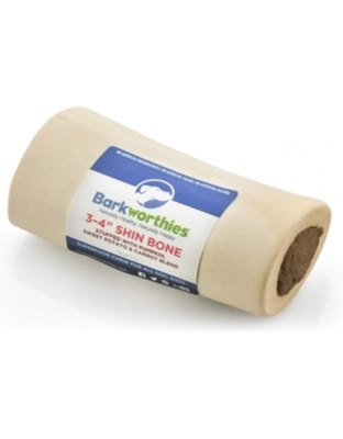 Barkworthies Stuffed Shin Bone Pumpkin, Sweet Potato & Carrot 1ea/3-4 in, 15 ct