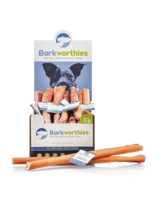Barkworthies Odor Free Double Cut Bully Stick 25ea/12 in, 25 ct