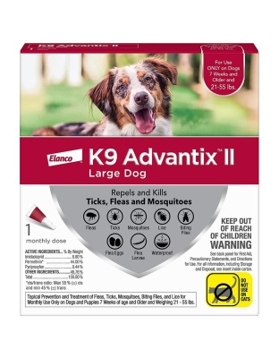 Advantage Ii Single Dose Large Dog Red