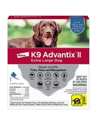 Advantage Ii Single Dose Xlarge Dog Blue