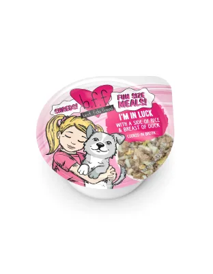 Bff Dog I'M In Luck Rice & Duck Cup 2.7oz. (Case of 12)