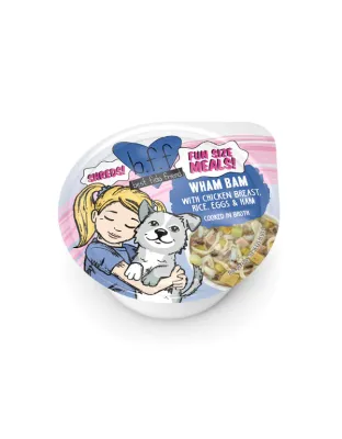 Bff Dog Wham Bam Chicken Rice Egg & Ham Cup 2.7oz. (Case of 12)