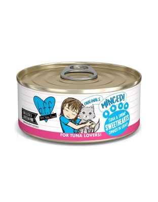 BFF Cat Originals Tuna and Shrimp Sweethearts Dinner in Gravy 5.5oz. (Case of 24)